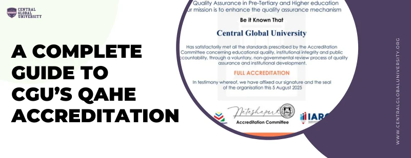 Central Global University QAHE Accreditation