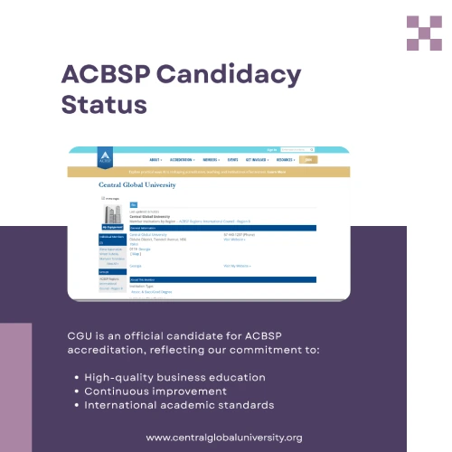 ACBSP candidacy status