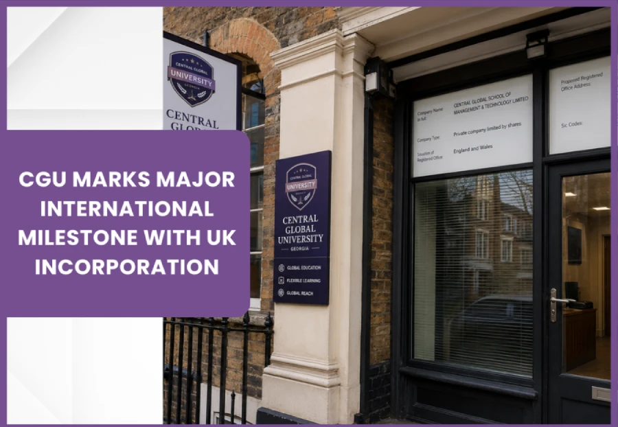 Central Global University UK: New Milestone